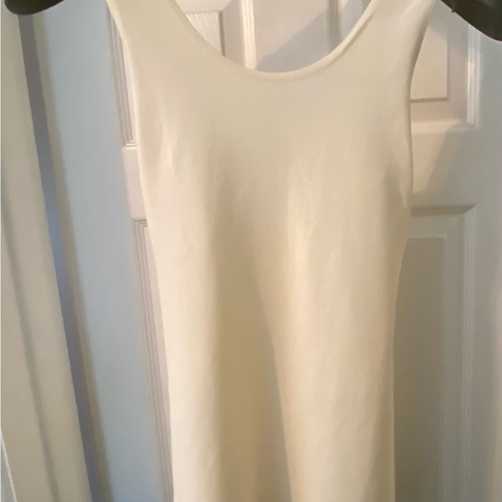 Elegant White/Cream Mini Dress